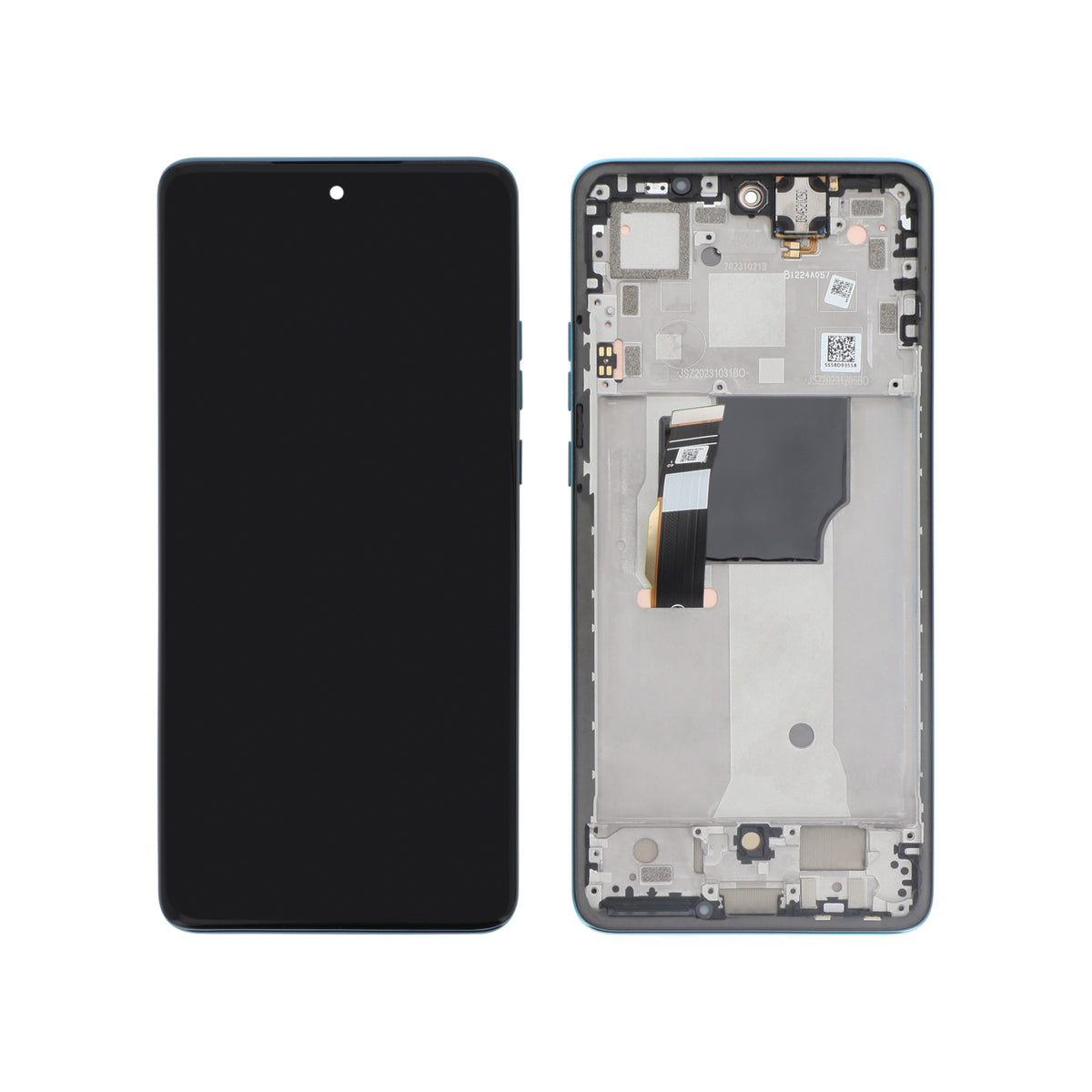 Écran complet Motorola Edge 40 Neo – Bleu – Original Motorola (Service Pack)