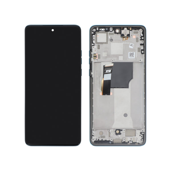 Écran complet Motorola Edge 40 Neo – Bleu – Original Motorola (Service Pack)