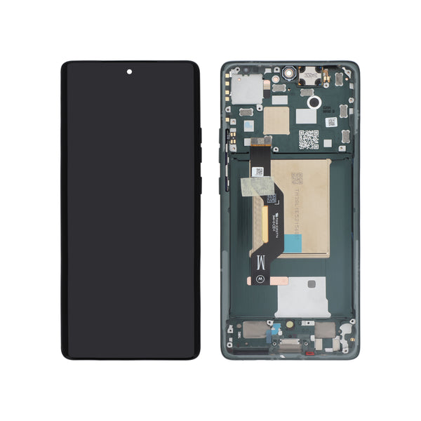Écran complet jungle Motorola Edge 50 – Vert – Original Motorola (Service Pack)