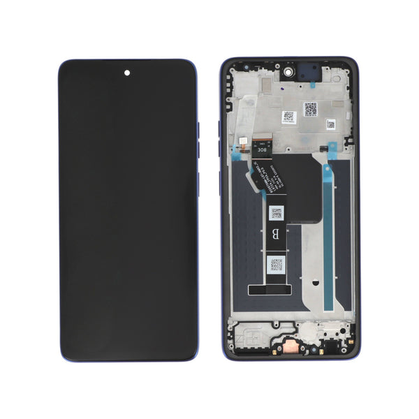 Écran complet Moto G56 5G – Bleu – Original Motorola (Service Pack)