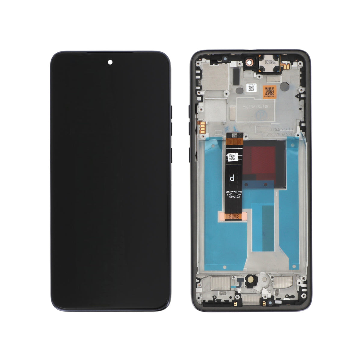 Écran complet Motorola Edge 60 Neo – Gris – Original Motorola (Service Pack)