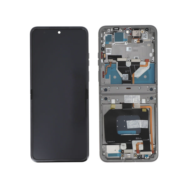 Écran complet hématite Motorola Razr 70 – Original Motorola (Service Pack)