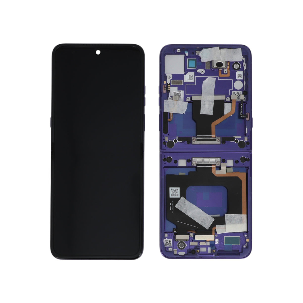 Écran complet Motorola Razr 70 Ultra – Bleu – Original Motorola (Service Pack)