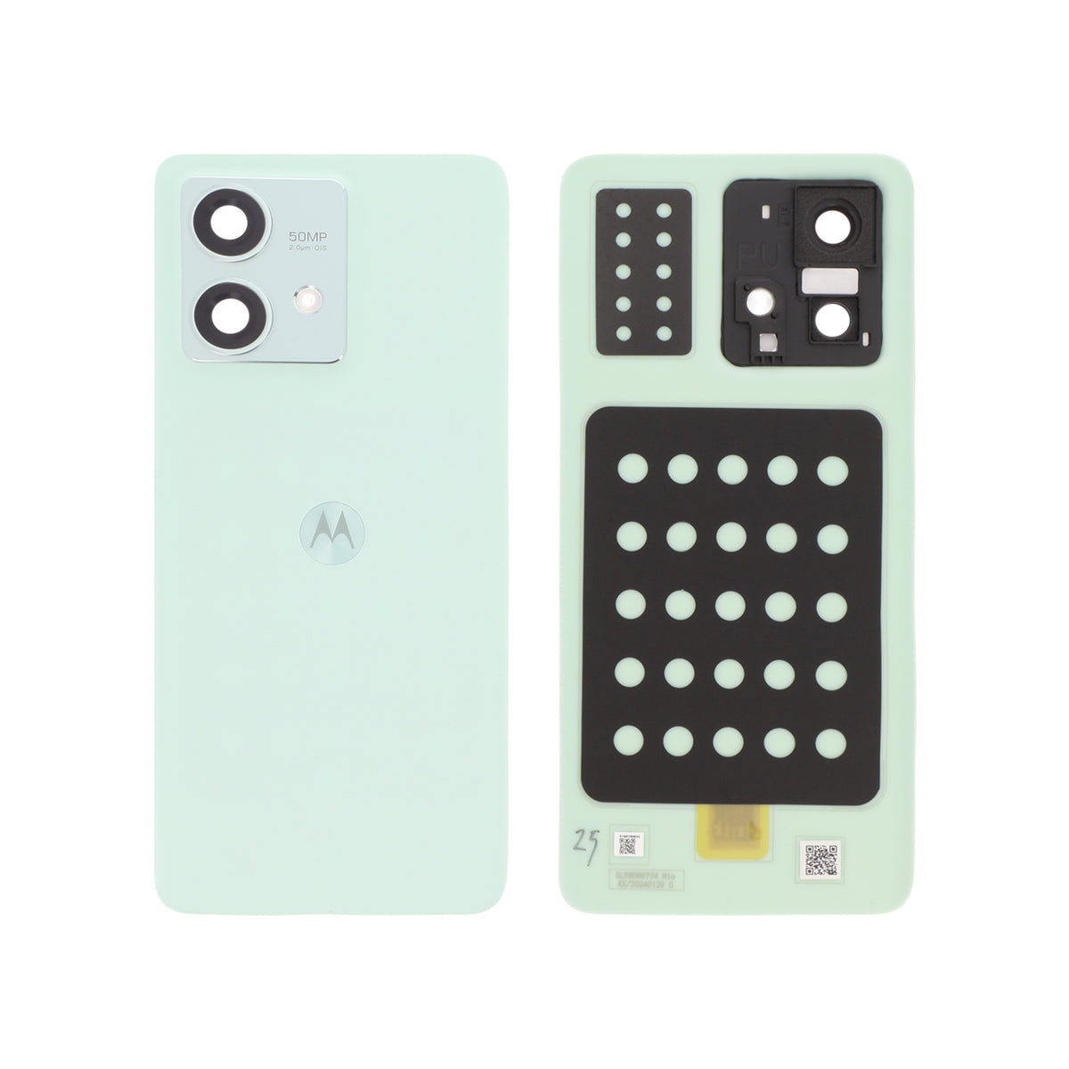 Vitre arrière mer Motorola Edge 40 Neo – Bleu – Original Motorola (Service Pack)