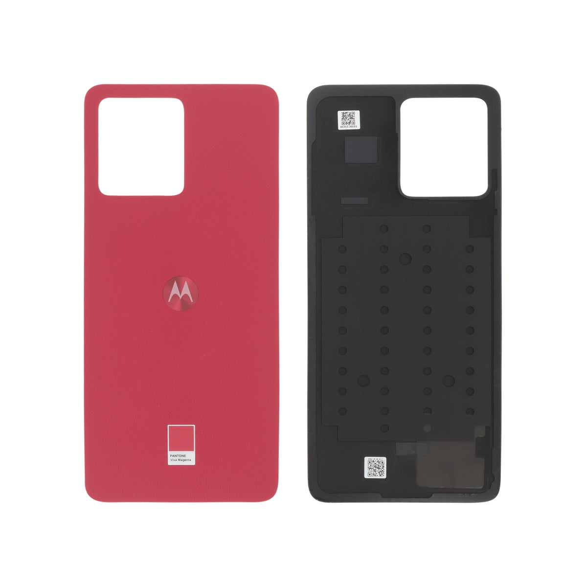 Vitre arrière magenta Moto G84 5G – Original Motorola (Service Pack)
