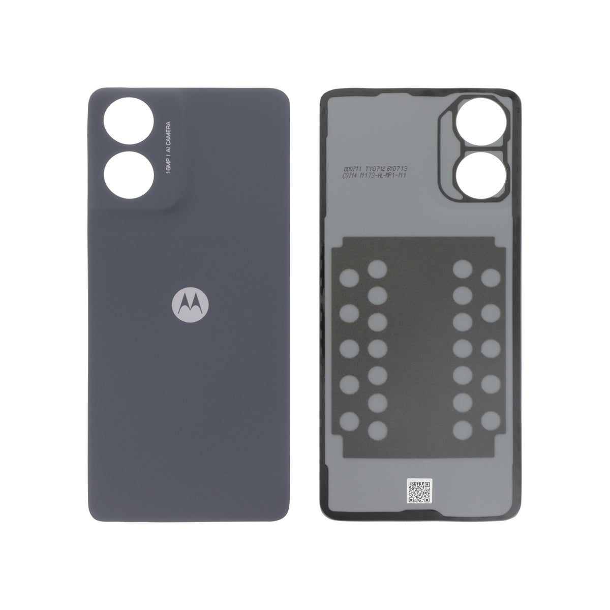 Vitre arrière Moto G04 – Noir – Original Motorola (Service Pack)