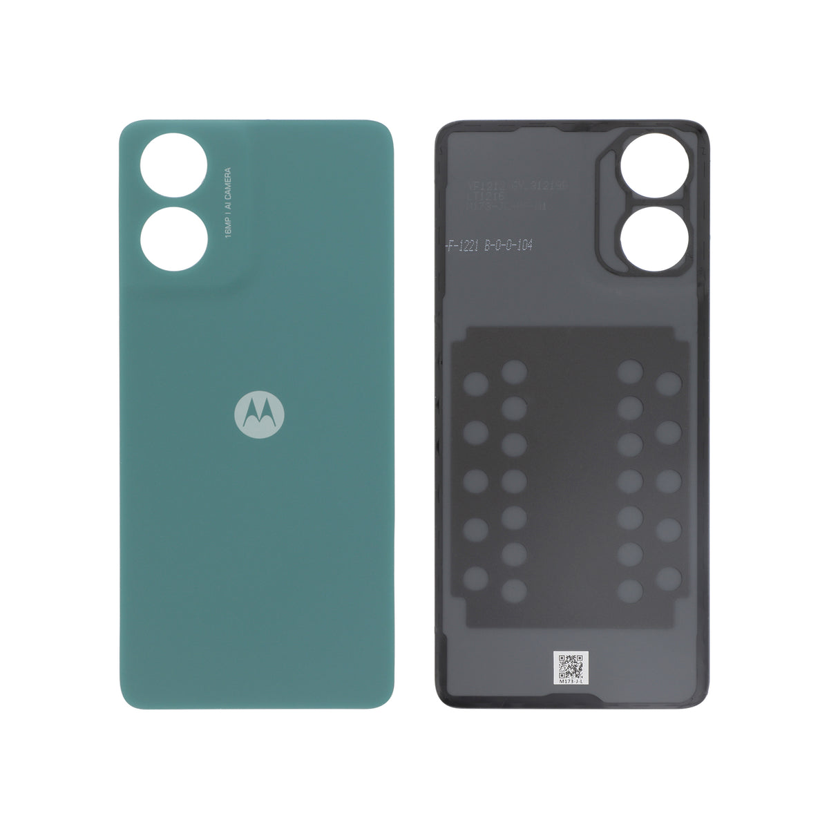 Vitre arrière vert Moto G04 – Ocean – Original Motorola (Service Pack)