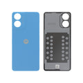 Vitre arrière satin Moto G04 – Bleu – Original Motorola (Service Pack)