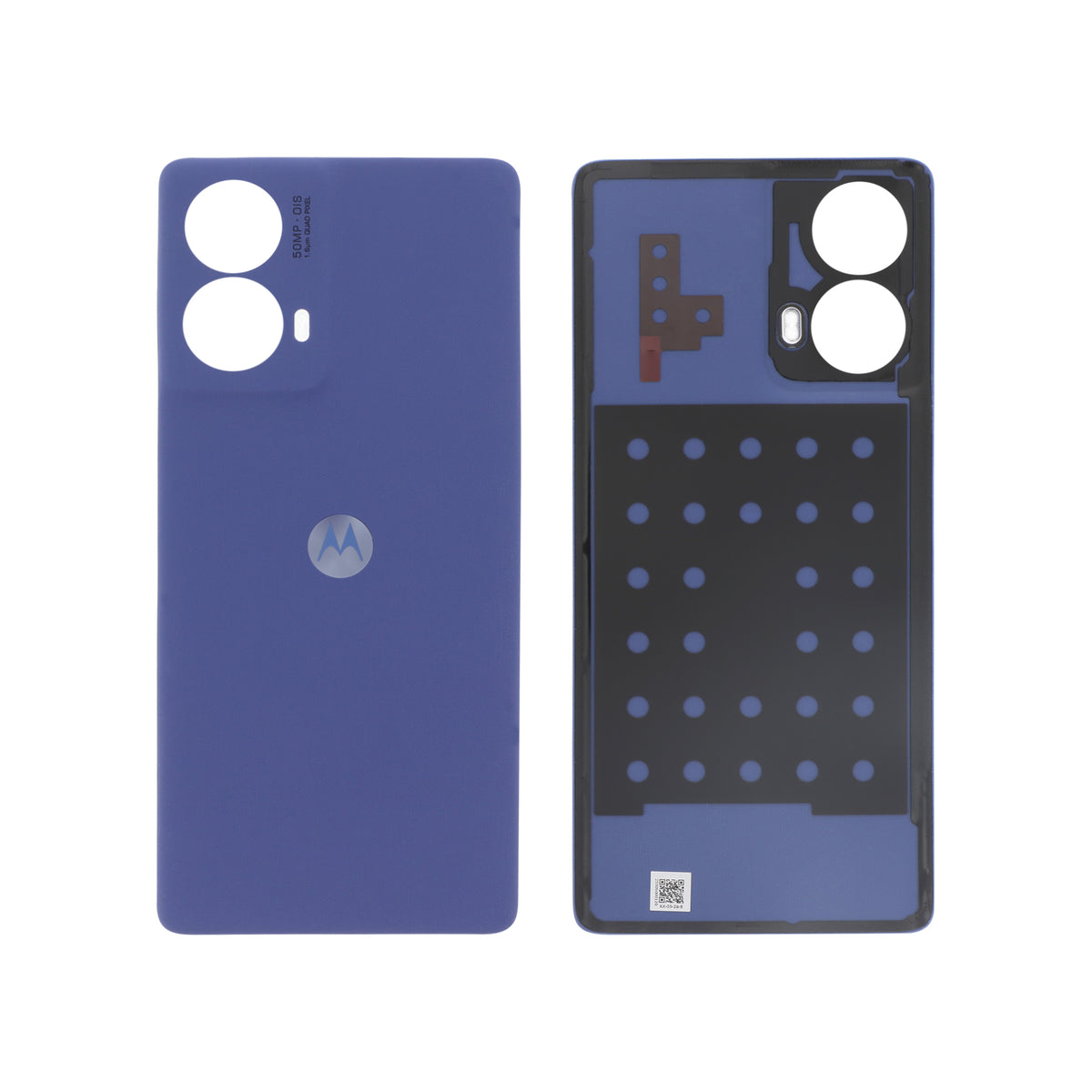 Vitre arrière cobalt Moto G85 5G – Bleu – Original Motorola (Service Pack)