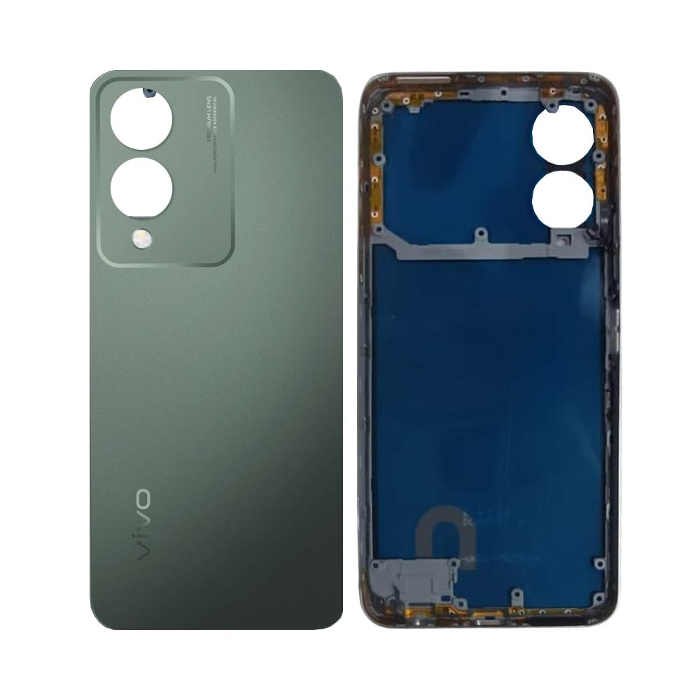 Vitre arrière Vivo Y17s – Vert forêt – Compatible Premium