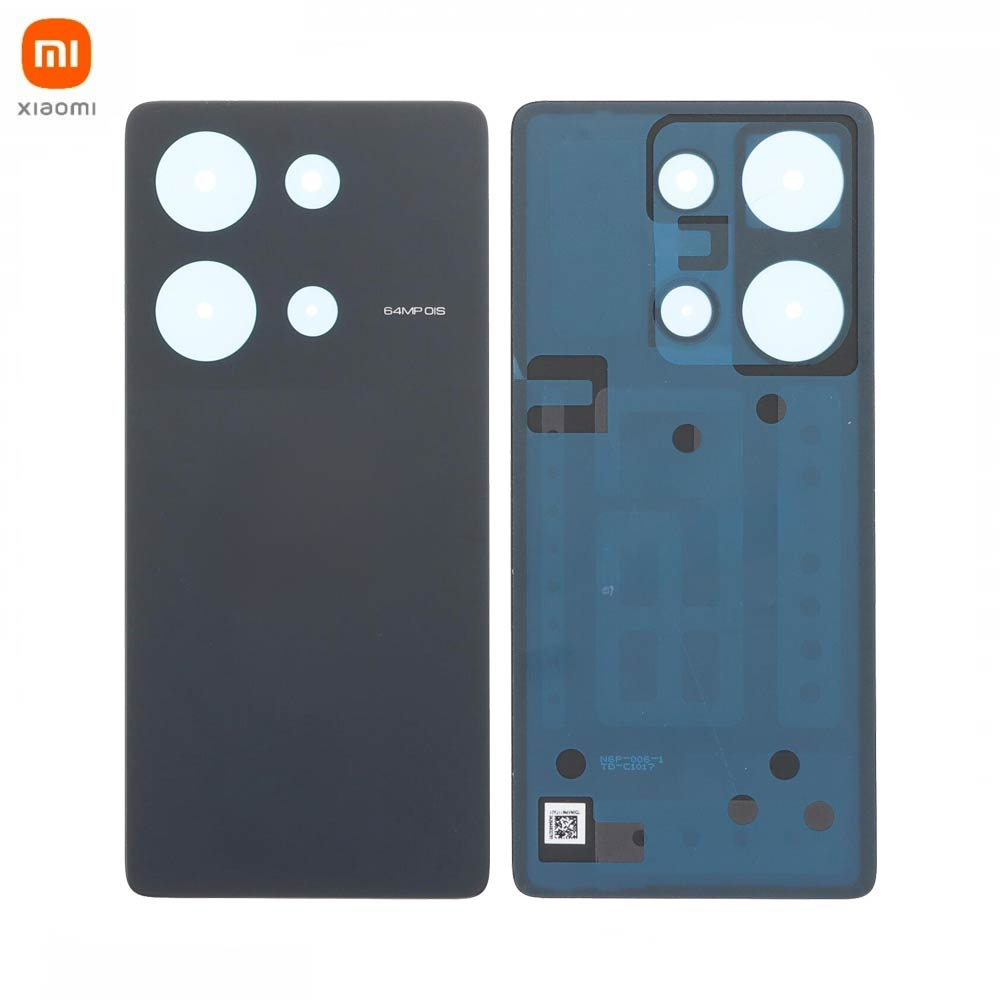 Vitre arrière Xiaomi Poco M6 Pro 4G – Noir – Original