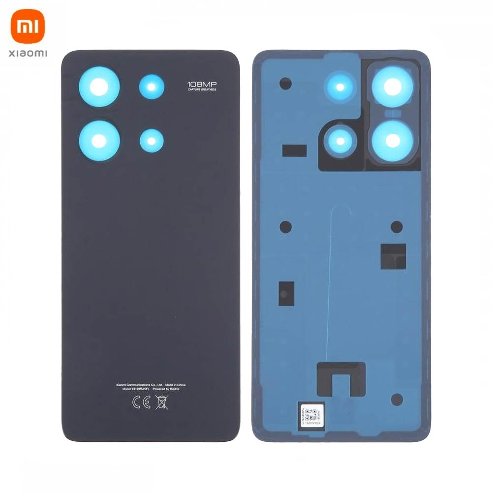Vitre arrière Xiaomi Redmi Note 13 4G – Minuit – Original