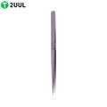 Pince Tweezer 2UUL Purple Titanium Ultra Légère (Droite)
