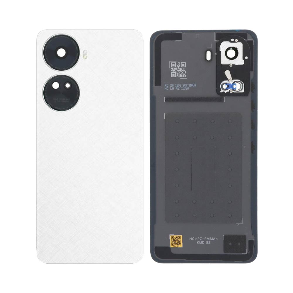 Vitre arrière Huawei Nova 12 SE – Blanc – Compatible Premium
