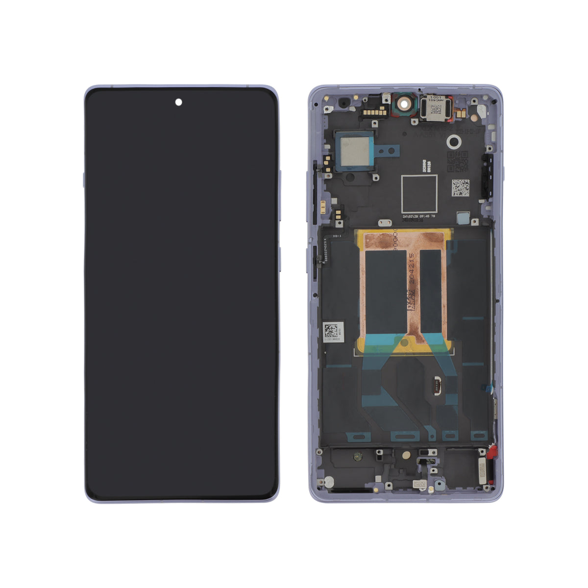 Écran complet OnePlus 12R – Violet – Original OnePlus (Service Pack)