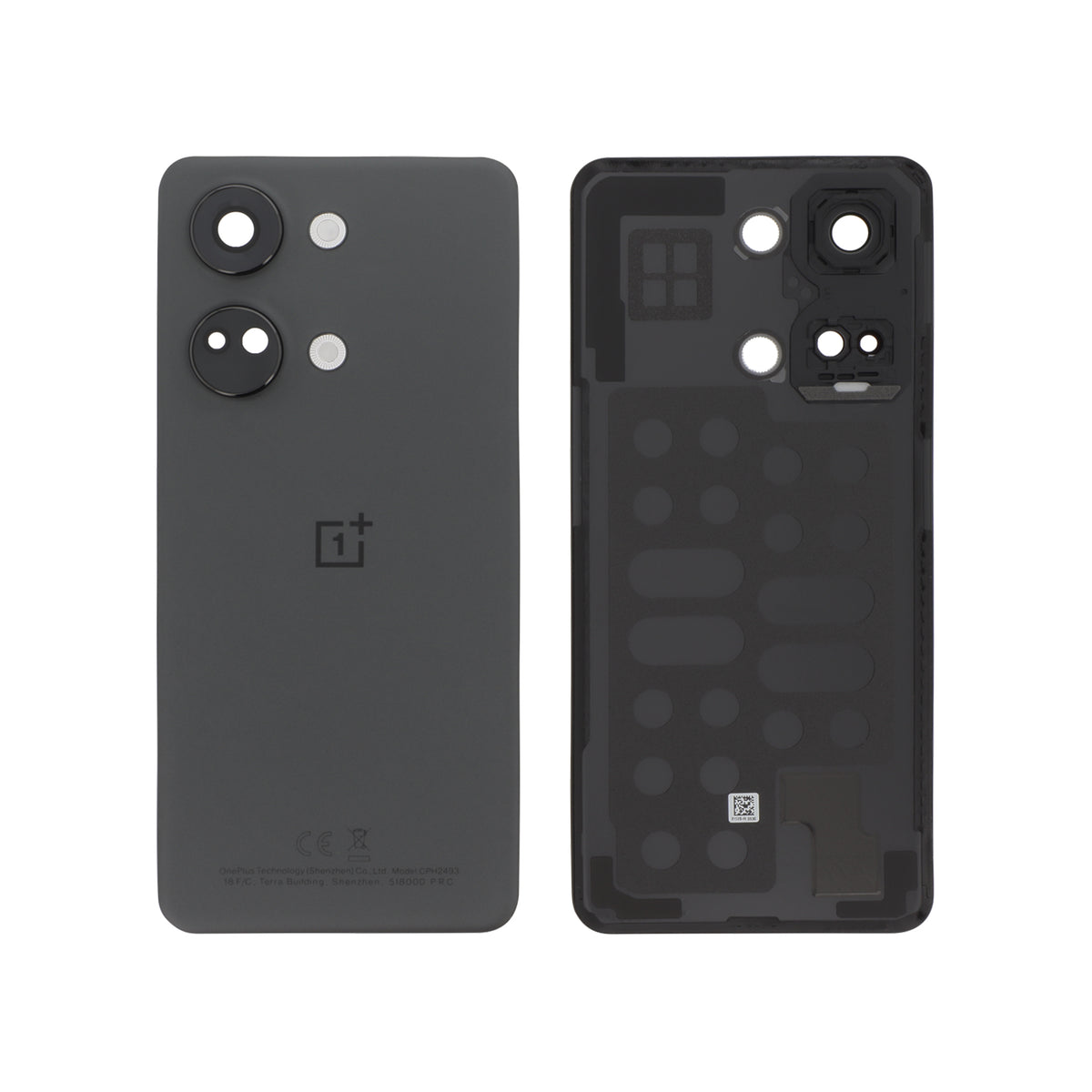 Vitre arrière OnePlus Nord 3 5G – Gris – Original OnePlus (Service Pack)