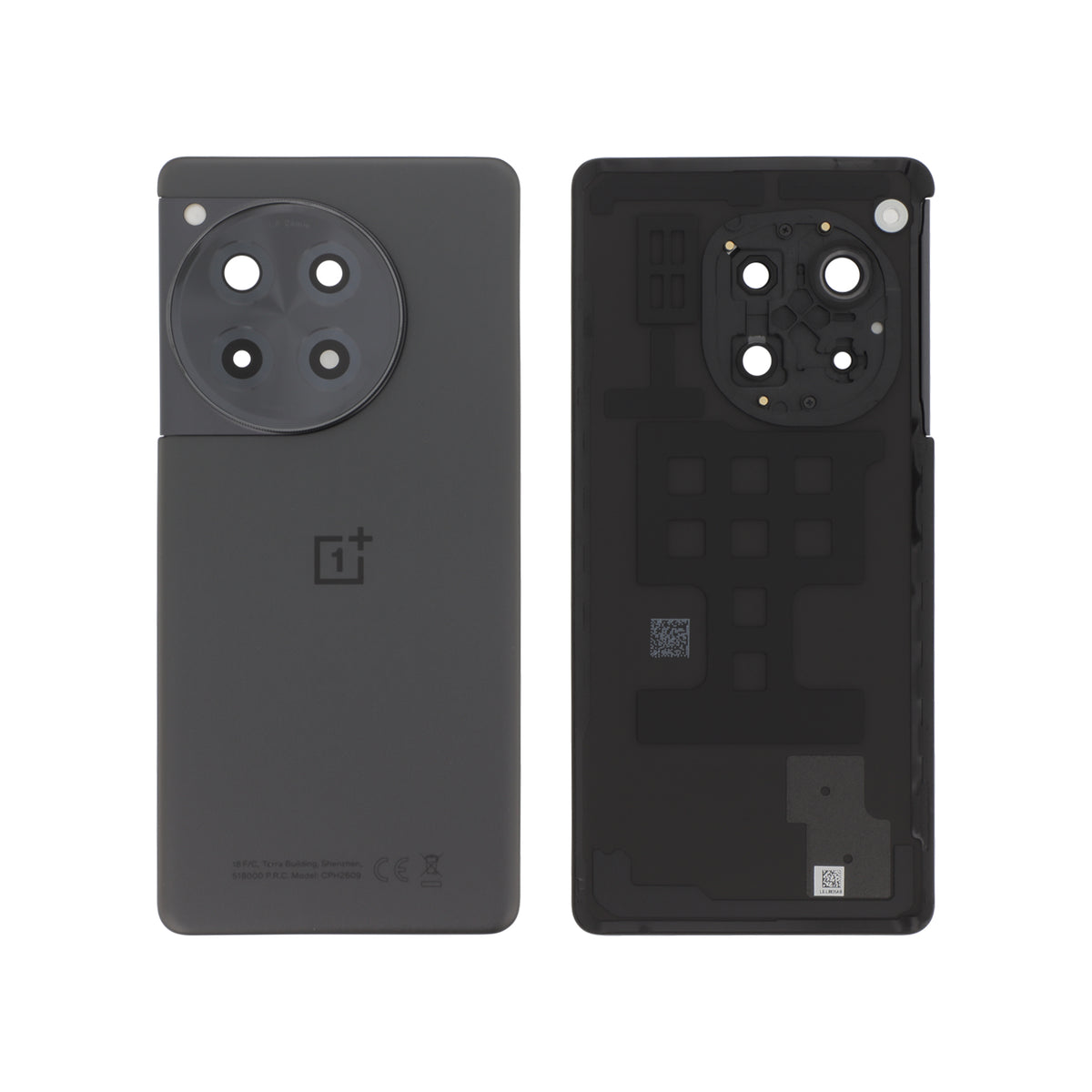 Vitre arrière OnePlus 12R – Gris – Original OnePlus (Service Pack)