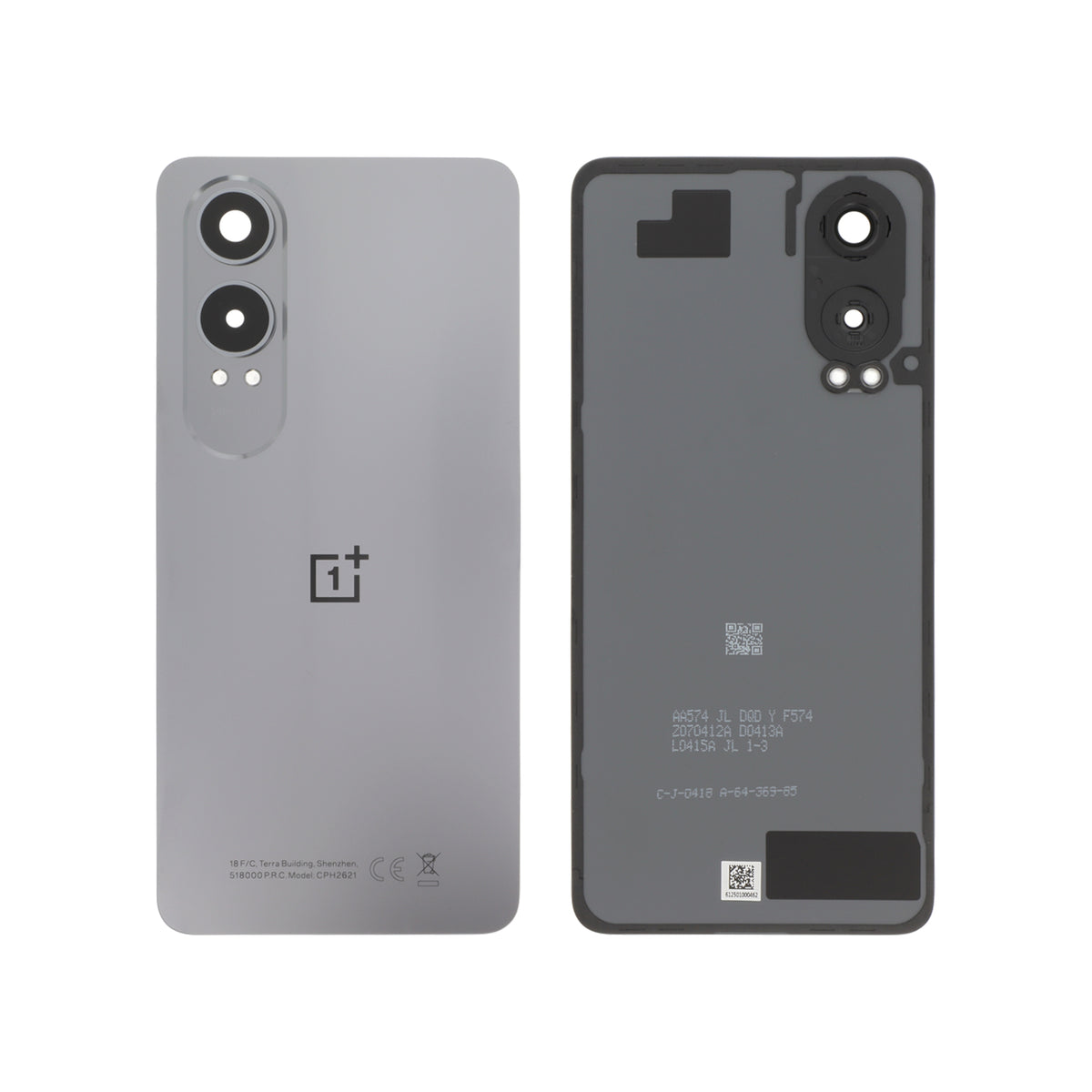Vitre arrière OnePlus Nord CE 4 Lite – Noir – Original OnePlus (Service Pack)
