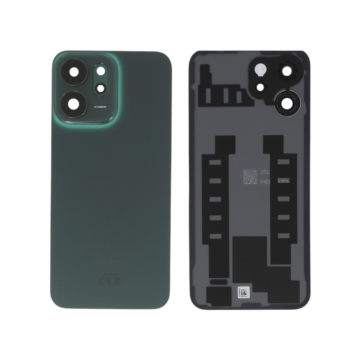 Vitre arrière Oppo Reno14 F 5G – Vert Emeraude – Original Oppo (Service Pack)
