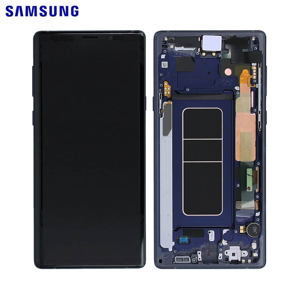 Écran complet Galaxy Note 9 – Bleu – Original Samsung (Service Pack)