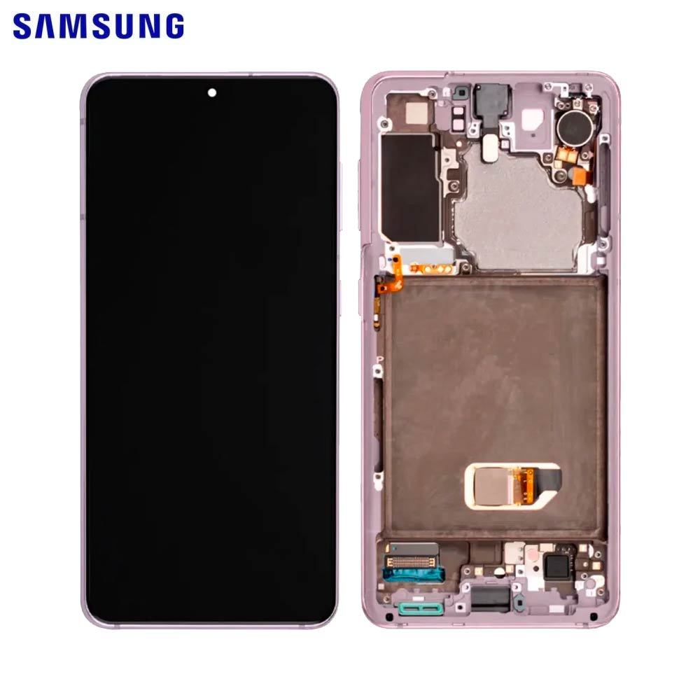 Écran complet Galaxy S21 5G – Violet – Original Samsung (Service Pack)
