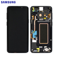 Écran complet Galaxy S9 – Noir – Original Samsung (Service Pack)