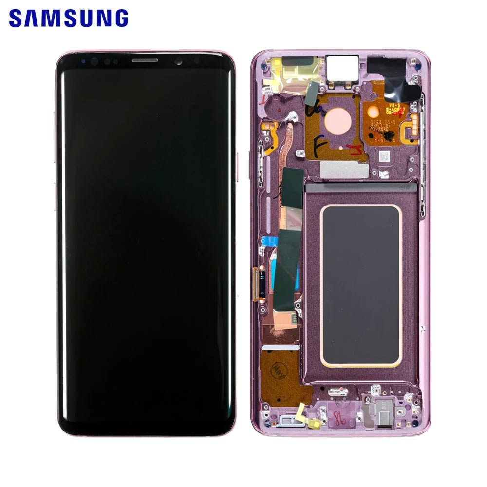 Écran complet Galaxy S9 Plus – Orchidée – Original Samsung (Service Pack)
