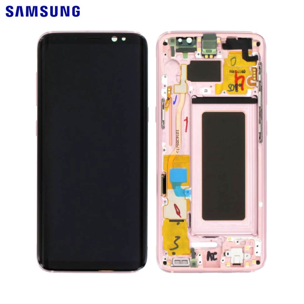 Écran complet Galaxy S8 – Rose or – Original Samsung (Service Pack)