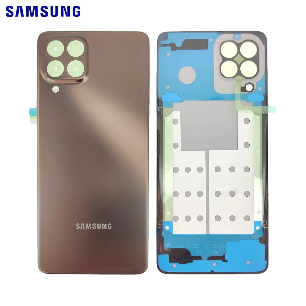 Vitre arrière Galaxy M53 5G – Marron – Original Samsung (Service Pack)