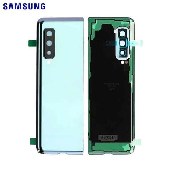 Vitre arrière Galaxy Fold – Argent stellaire – Original Samsung (Service Pack)