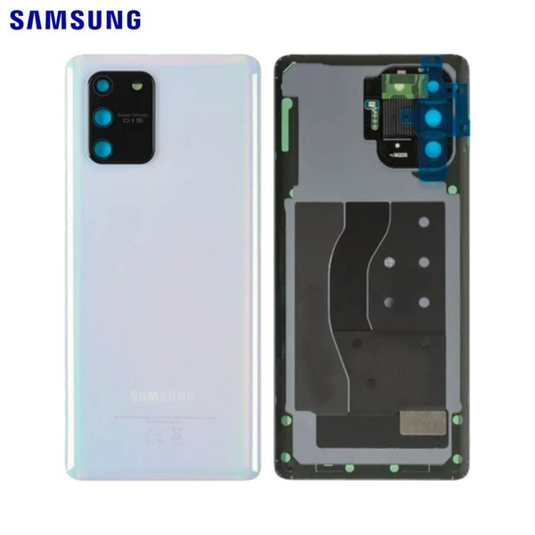 Vitre arrière Galaxy S10 Lite – Blanc prismatique – Original Samsung (Service Pack)