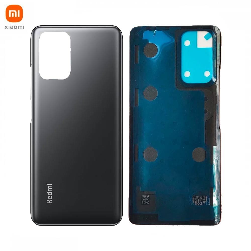 Vitre arrière Xiaomi Redmi Note 10S – Noir onyx gris – Original