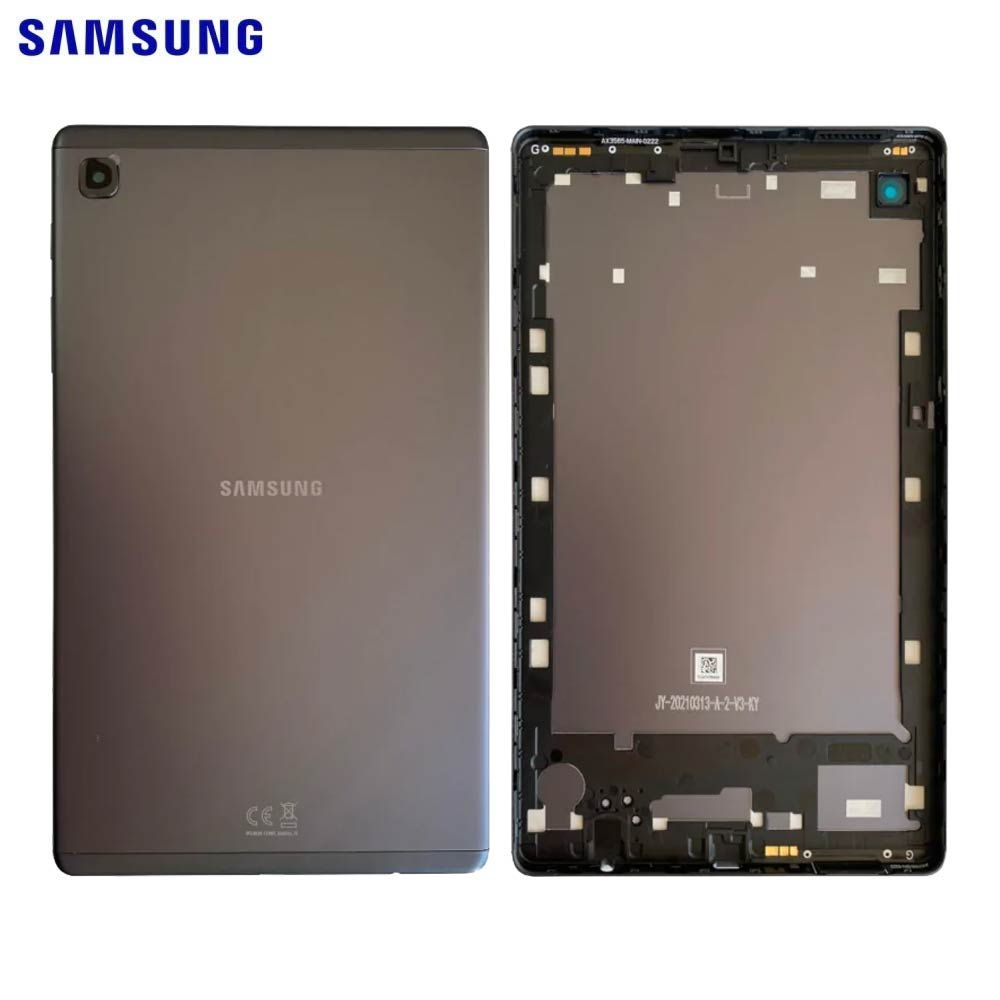 Vitre arrière Galaxy Tab A7 Lite 4G – Gris anthracite – Original Samsung (Service Pack)