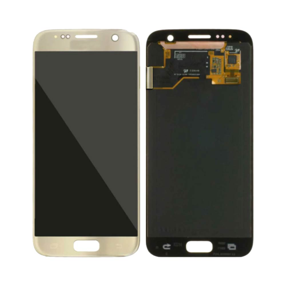 Écran complet Galaxy S7 – Or – Compatible OLED