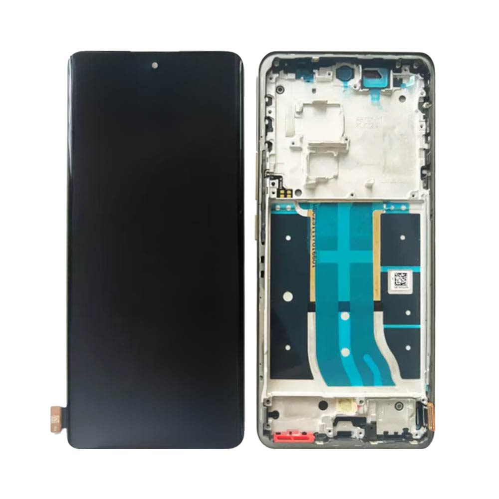 Écran complet avec châssis Realme 12 Pro 5G / 12 Pro+ – Beige – Qualité d'origine