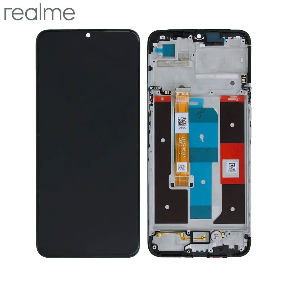 Écran complet Realme C35 / Narzo 50A Prime – Noir – Original