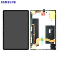 Écran complet Galaxy Tab S8 Plus 5G / Galaxy Tab S8 Plus Wi-Fi – Noir – Original Samsung (Service Pack)