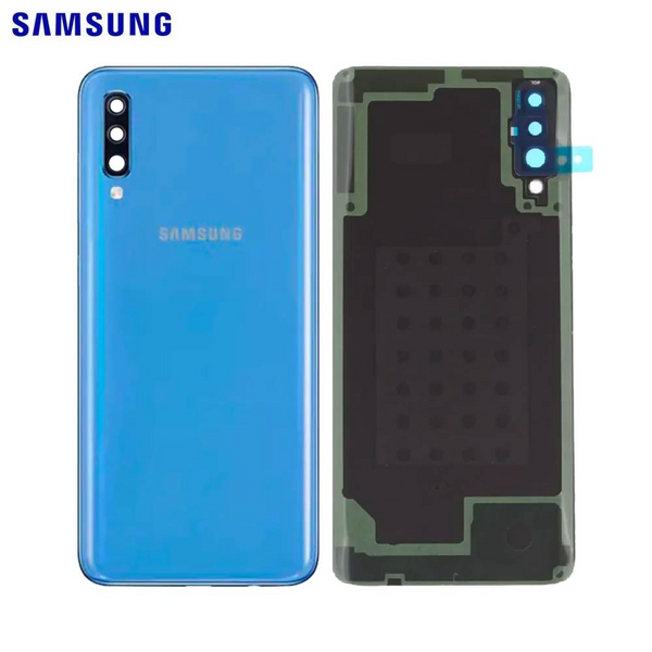 Vitre arrière Galaxy A70 – Bleu – Original Samsung (Service Pack)
