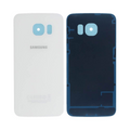 Vitre arrière Galaxy S6 Edge – Blanc – Compatible Premium