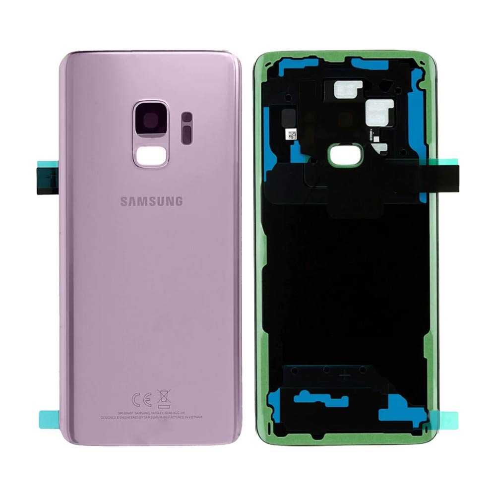 Vitre arrière Galaxy S9 – Orchidée – Compatible Premium