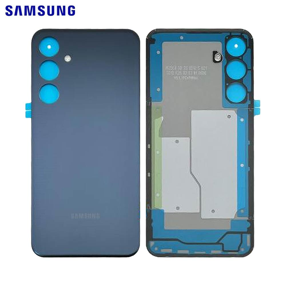 Vitre arrière Galaxy M35 5G – Bleu nuit – Original Samsung (Service Pack)