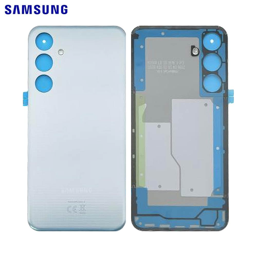 Vitre arrière Galaxy M35 5G – Bleu clair – Original Samsung (Service Pack)