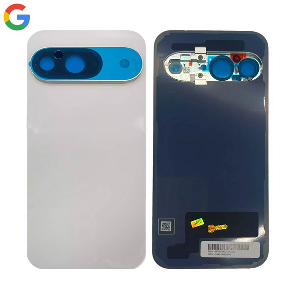 Vitre arrière Pixel 9 – Blanc porcelaine – Original