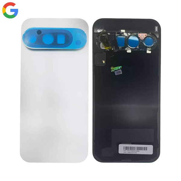Vitre arrière Pixel 9 Pro – Blanc porcelaine – Original