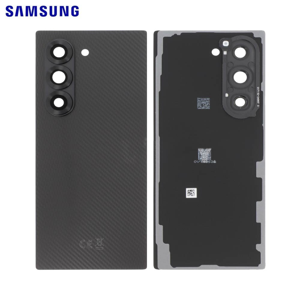 Vitre arrière Galaxy Z Fold 6 5G – Noir carbone – Original Samsung (Service Pack)