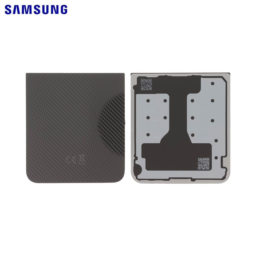 Vitre arrière Galaxy Z Flip 6 5G – Noir carbone – Original Samsung (Service Pack)