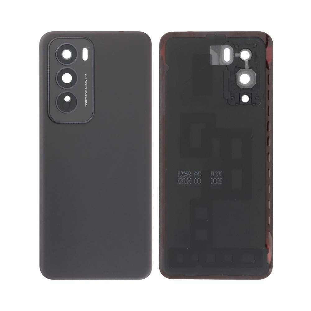 Vitre arrière OPPO Reno12 5G – Noir marron – Compatible Premium