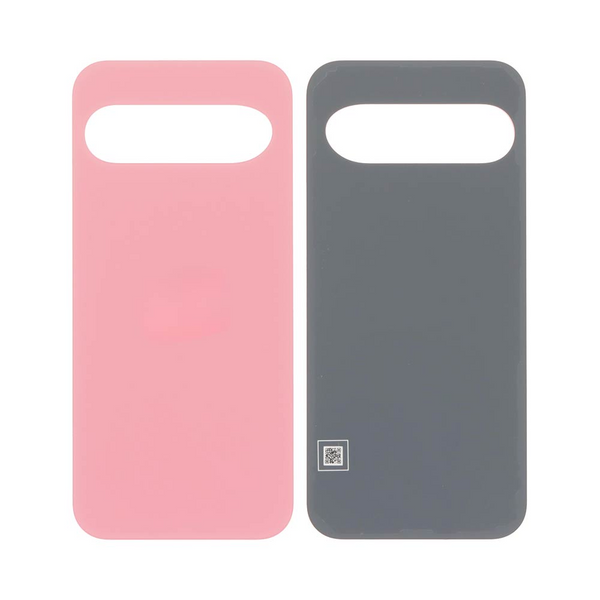 Vitre arrière Pixel 9 – Rose pivoine – Compatible Premium