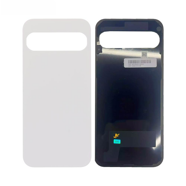 Vitre arrière Pixel 9 Pro XL – Blanc porcelaine – Compatible Premium