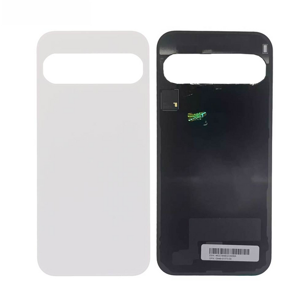 Vitre arrière Pixel 9 Pro – Blanc porcelaine – Compatible Premium